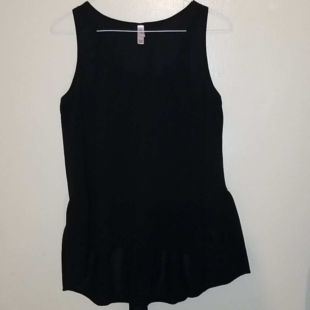 High low sleeveless top